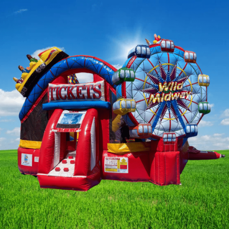 Midway Carnival Bounce & Slide
