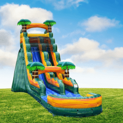 The Thriller!! CaliPalm 19 Foot Waterslide!!
