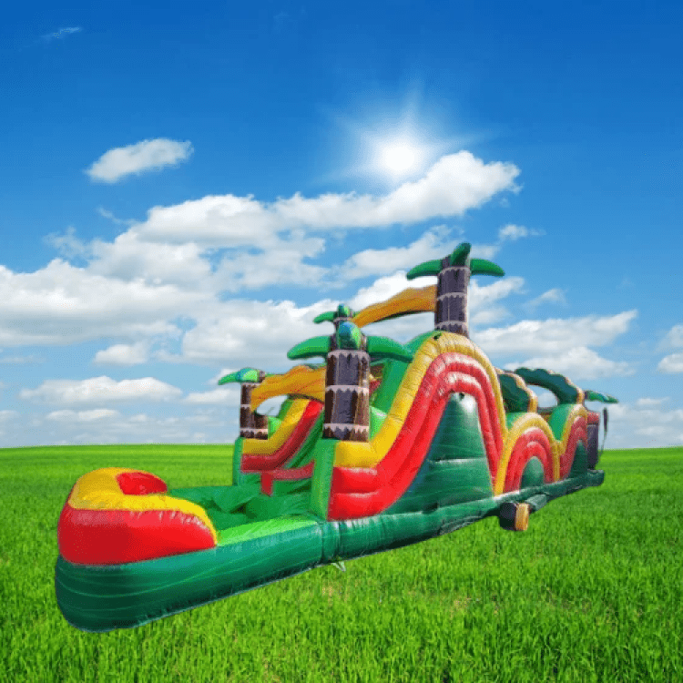 40 FT Tropical Obstacle Course